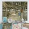 Designart - The Horse In The Barn And Dog In Doorway - Farmhouse Premium Canvas Wall Art